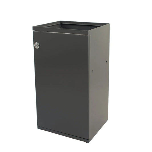 V-Part Modulaire Afvalbak met Deur en Zakhouder 90L