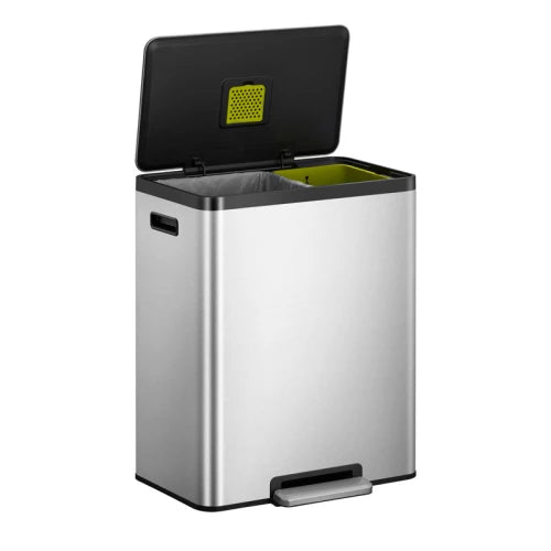 EKO EcoCasa 2 Recycling Pedal Bin 36+24 L