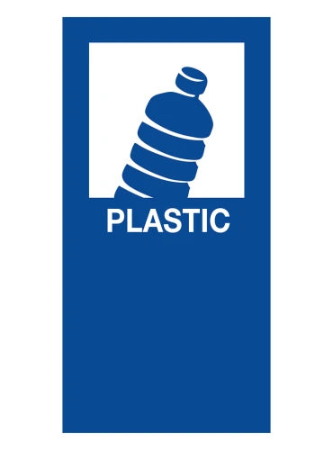 Magneetsticker Plastic BE - blauw