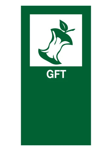 Magneetsticker GFT - groen
