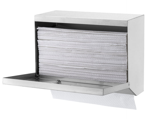BASIC Stainless steel paper towel dispenser small