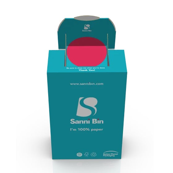 Sanni Bin hygiene bin cardboard (10 pieces)