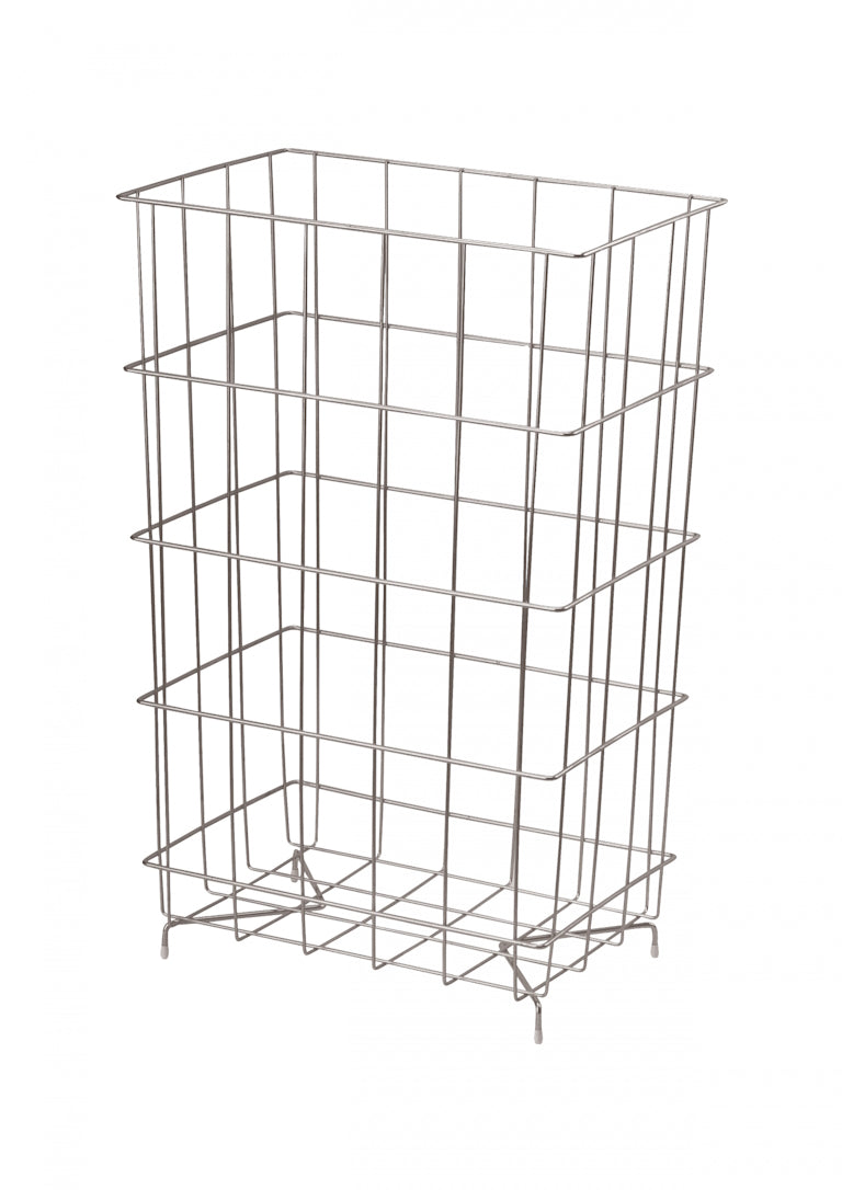 PL-line Stainless steel waste bin 60L
