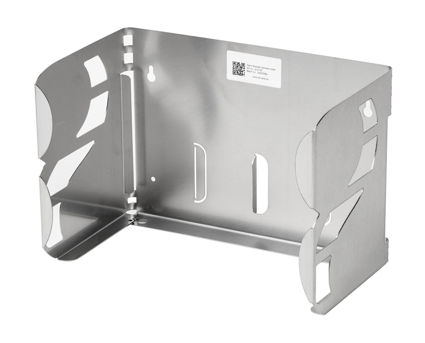 Sanni Bin bracket (houder) RVS