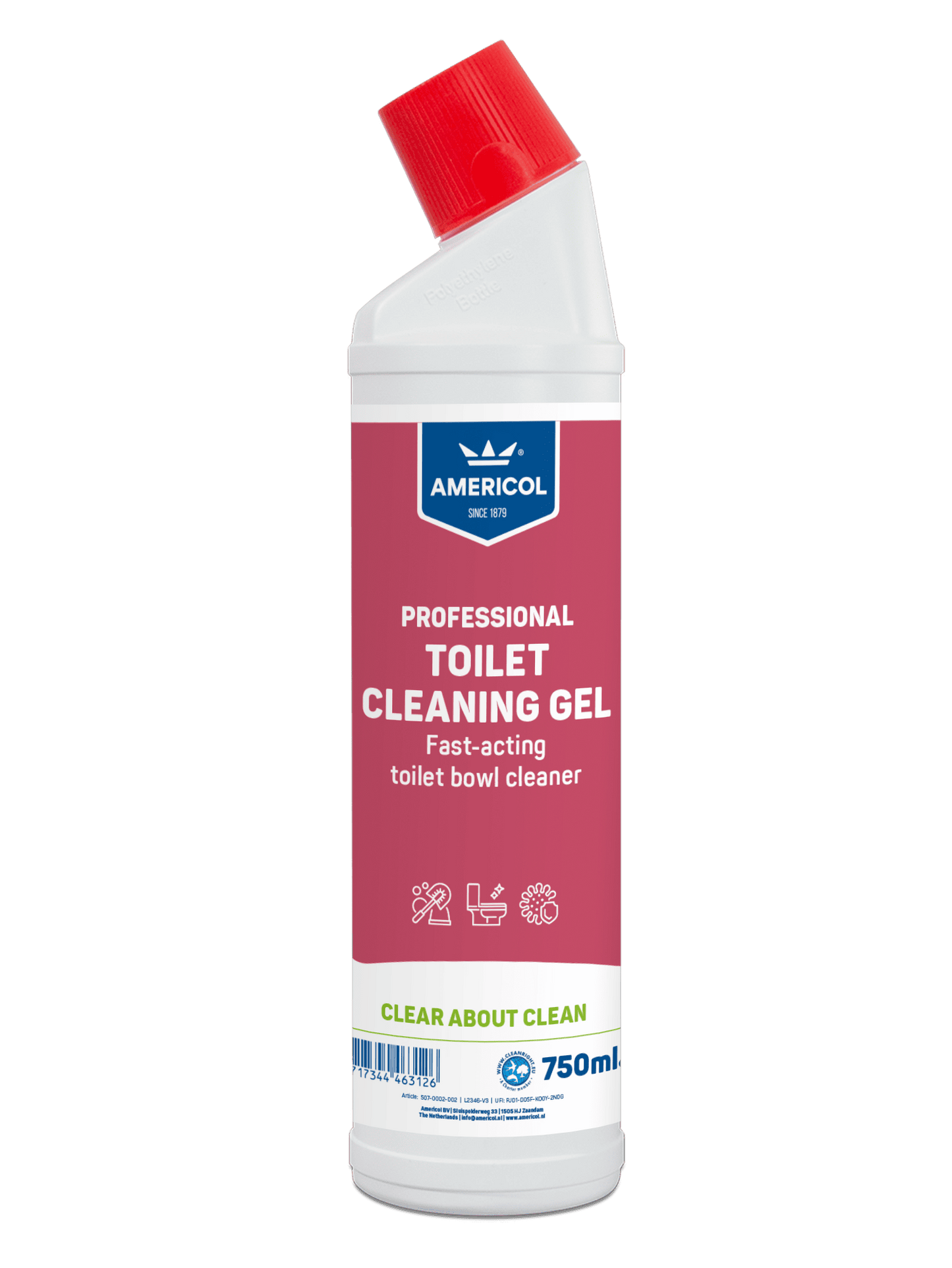 Americol sanitairontkalker knikhals flacon 1x750ml