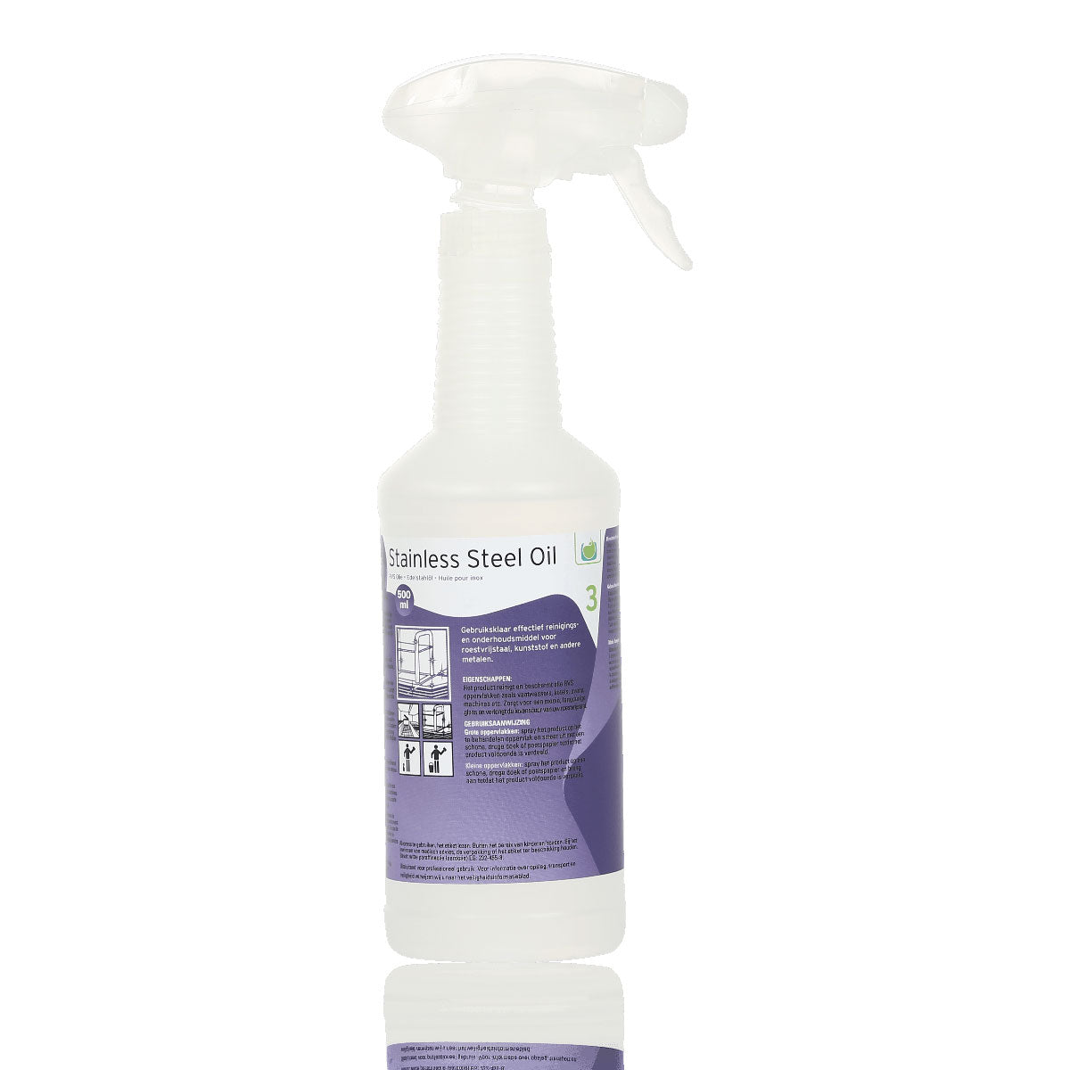 OUTLET SPECTRO stainless steel oil with sprayer 6x500 ml