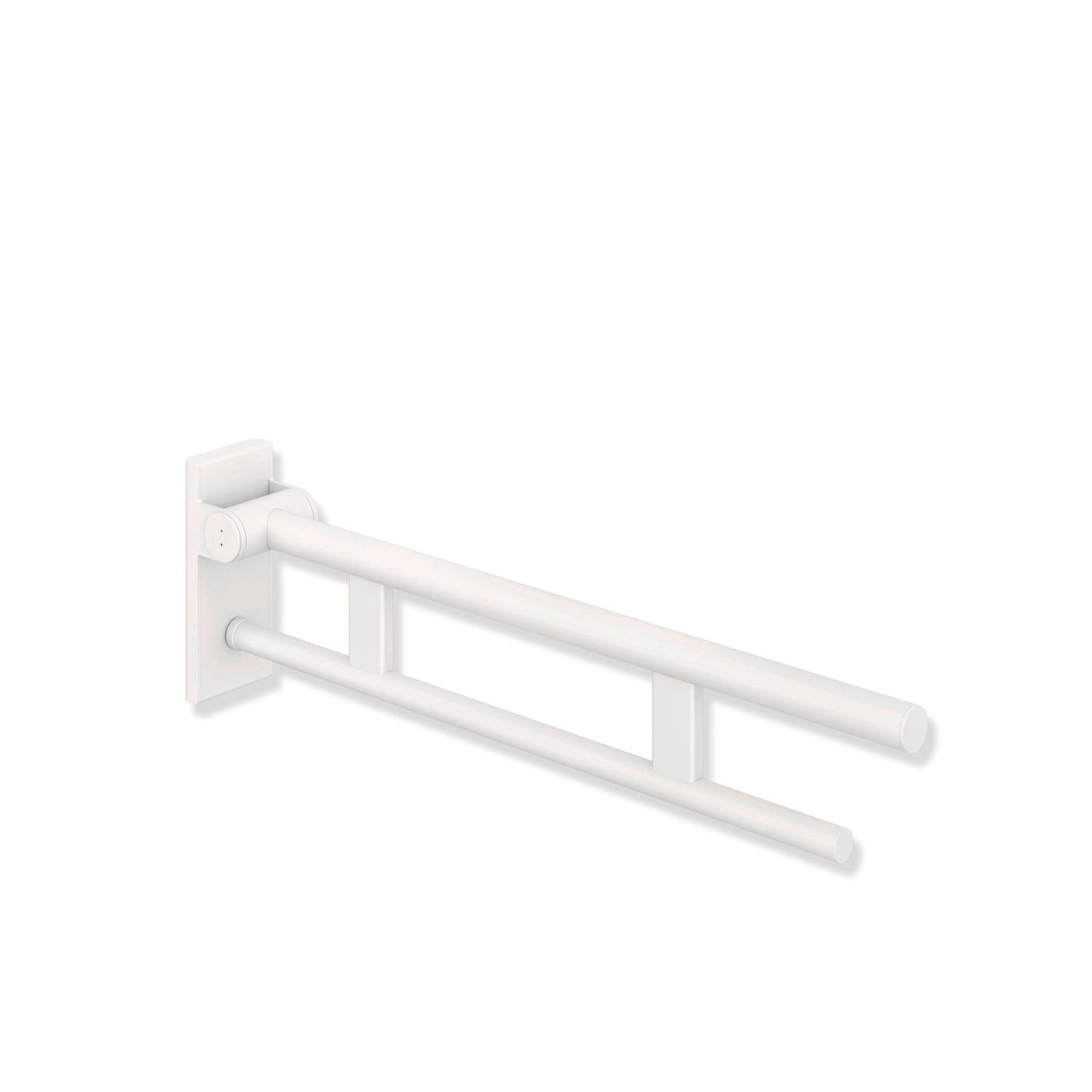 HEWI 900.50.40160 DX Mobile Folding Support Duo 600mm color: DX (deep matt white)