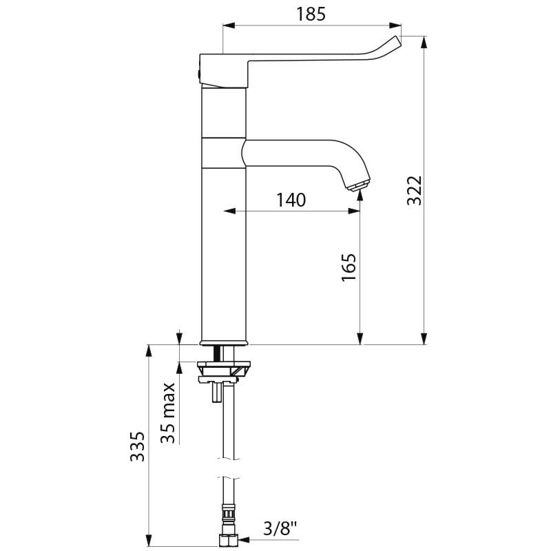 DELABIE 2564T1BEL