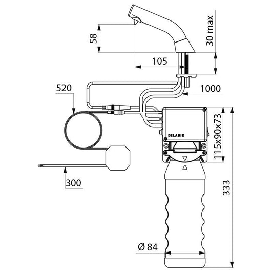 DELABIE 512021BK