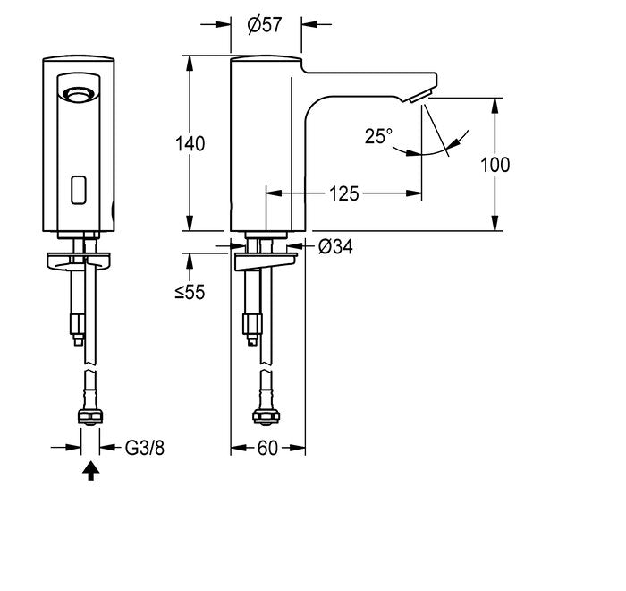 KWC F5EV1001