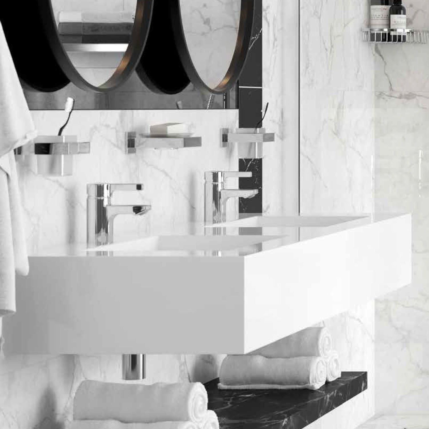 KWC accessoires hotelbadkamer