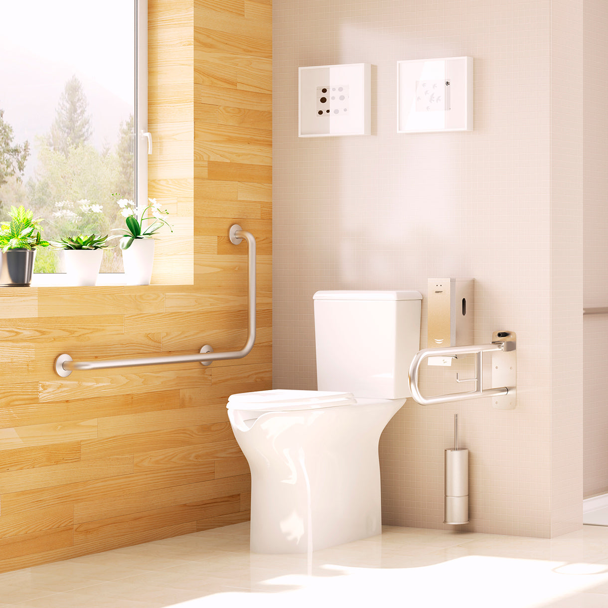 Mediclinics toiletborstelhouders