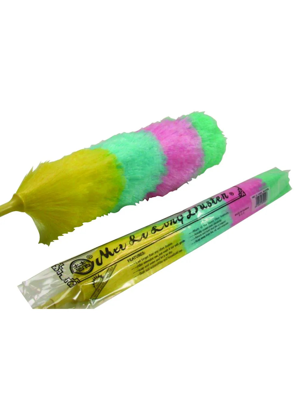 PLUMEAU Mei Li Long duster met korte steel (zwaar kwaliteit)