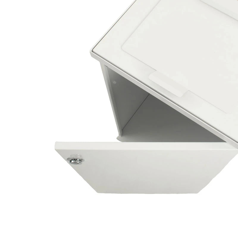 V-Part Modulaire Afvalbak met Deur en Zakhouder 90L