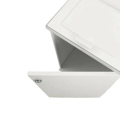 V-Part Modulaire Afvalbak met Deur en Zakhouder 90L