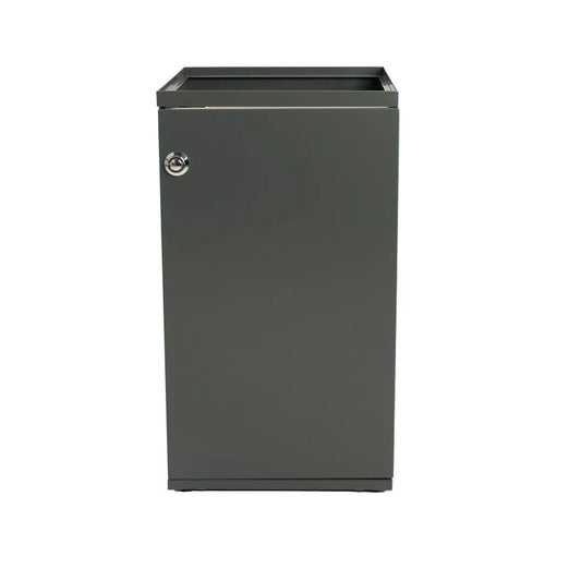 V-Part Modulaire Afvalbak met Deur en Zakhouder 90L
