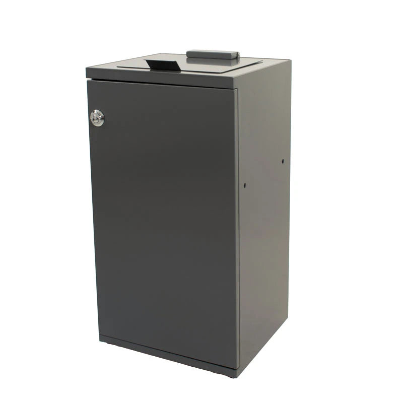 V-Part Modulaire Afvalbak met Deur en Zakhouder 90L