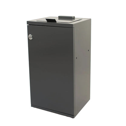 V-Part Modulaire Afvalbak met Deur en Zakhouder 90L