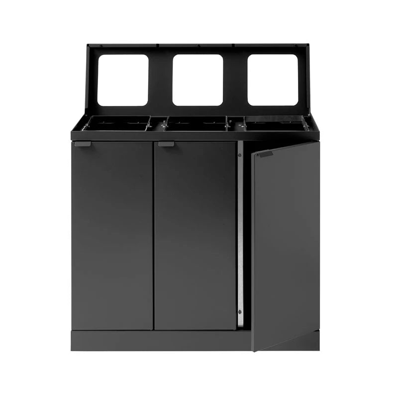 Bica Basic 870 Waste Separation Unit 3x45 liter, Bica - anthracite