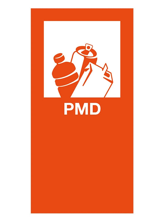 Magneetsticker PMD - oranje