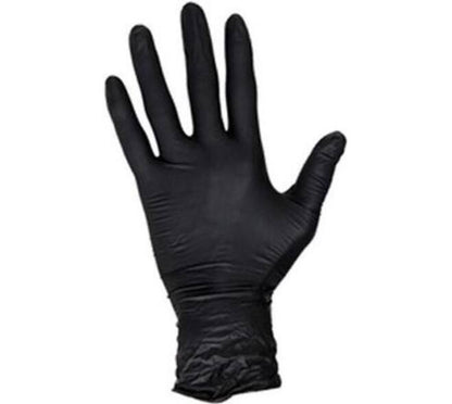 HYNEX 1 doosje a 100 stuks handschoen Nitril zwart maat M