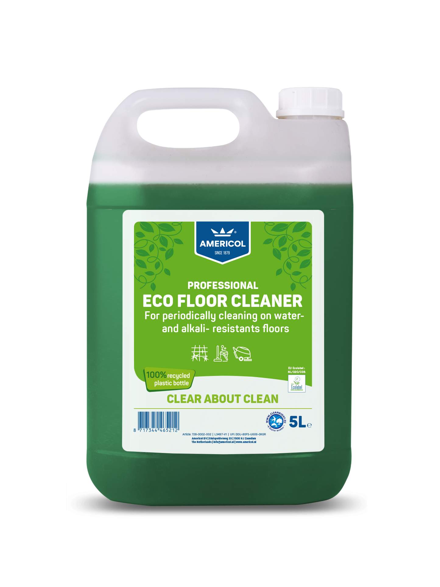 Americol Eco Floor Cleaner 1x5L