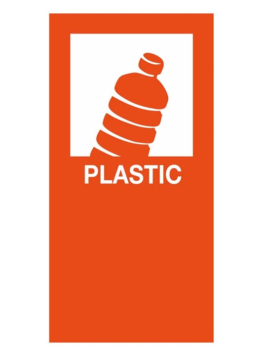 Magneetsticker Plastic - oranje