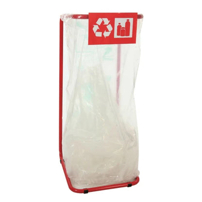Waste separation sticker set - red, blue