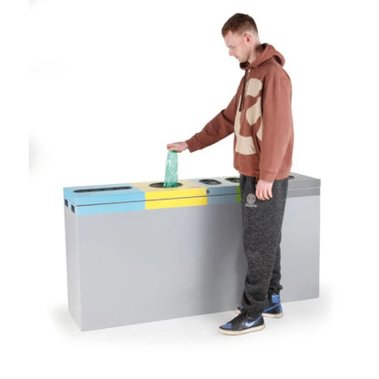 Five-Chamber Waste Separation Unit