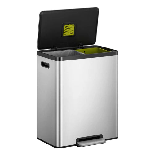 EKO EcoCasa 2 recycling pedal bin 30+30 L