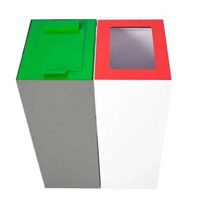 V-Part Top met klepdeksel voor modulaire afvalscheidingsunit 60L