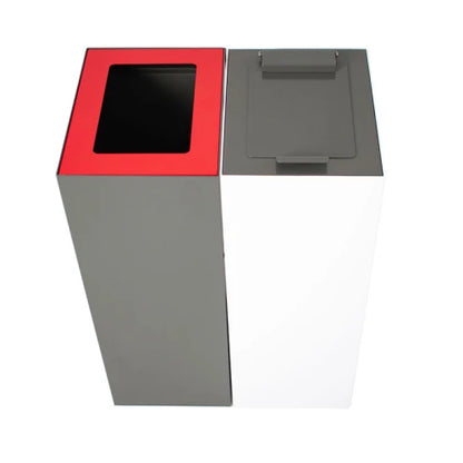 V-Part Top met klepdeksel voor modulaire afvalscheidingsunit 60L