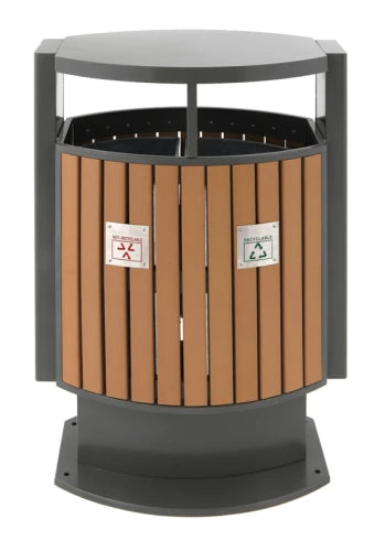 V-Part Outdoor Waste Bin Waste Separation