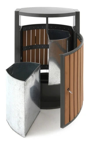 V-Part Outdoor Waste Bin Waste Separation