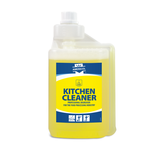 OUTLET Americol keukenreiniger geel doseerflacon ECO 1x1 liter