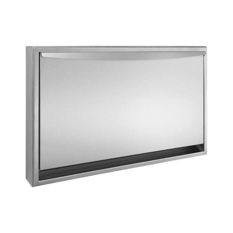 WAGNER-EWAR WP 2015 surface-mounted stainless steel horizontal baby changing table