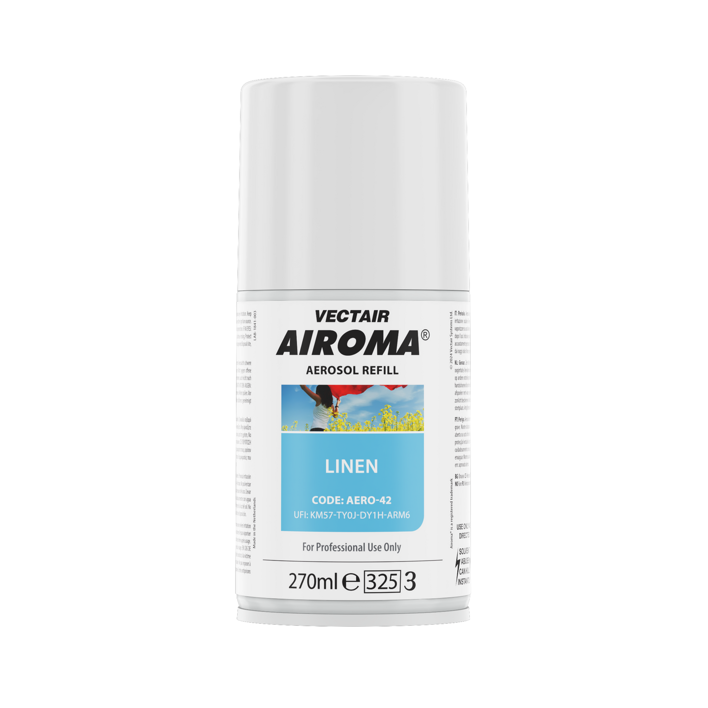 VECTAIR AIROMA LINEN 12x270ml