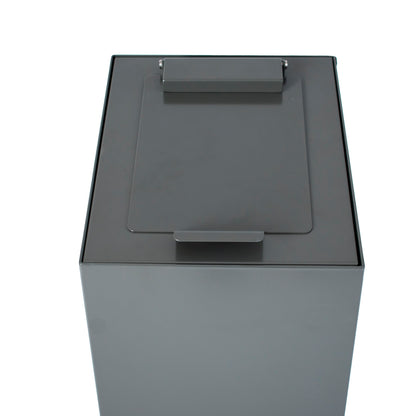 V-Part Top met klepdeksel voor modulaire afvalscheidingsunit 60L