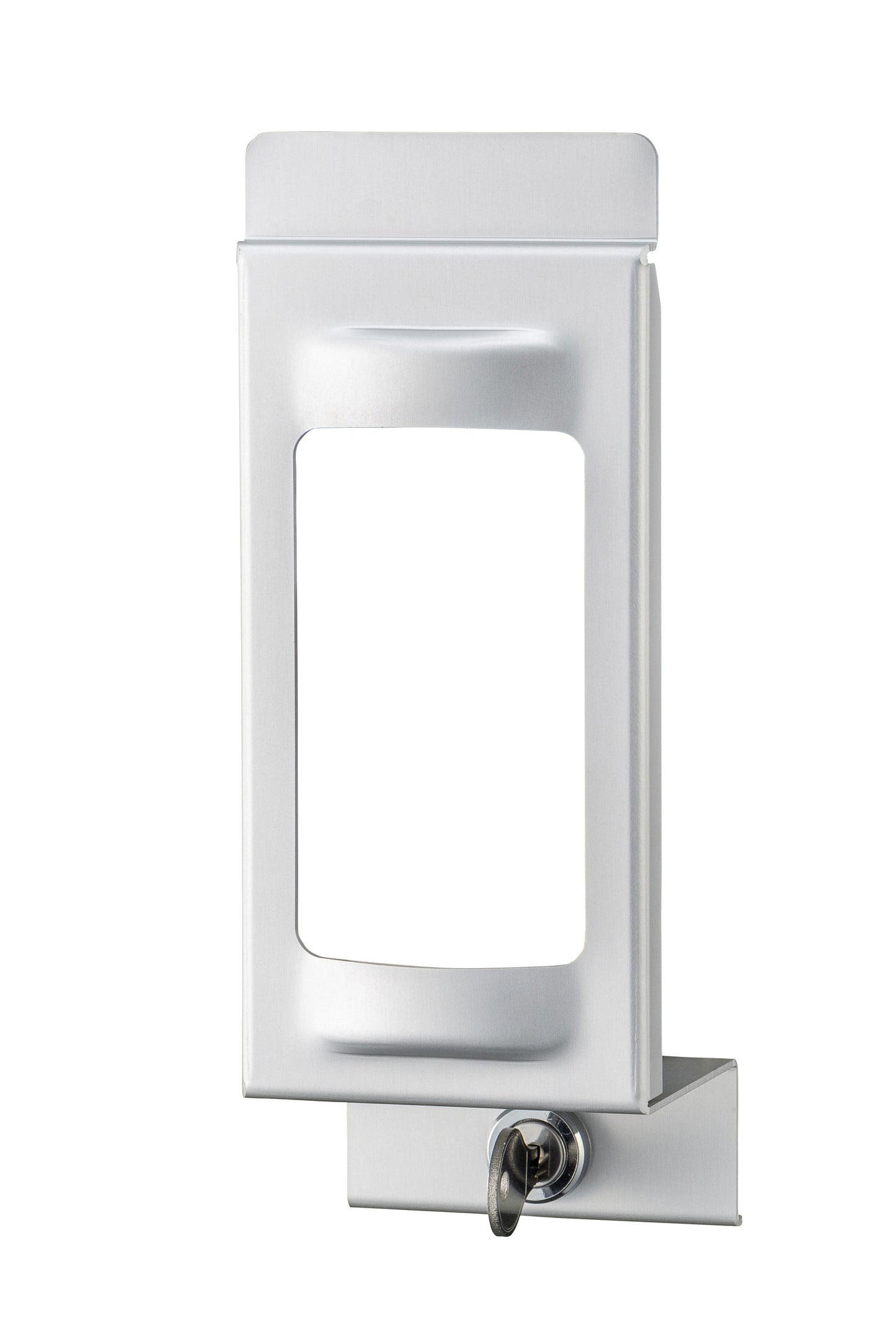 PL-line aluminum closing plate with window for 500 ml dispenser