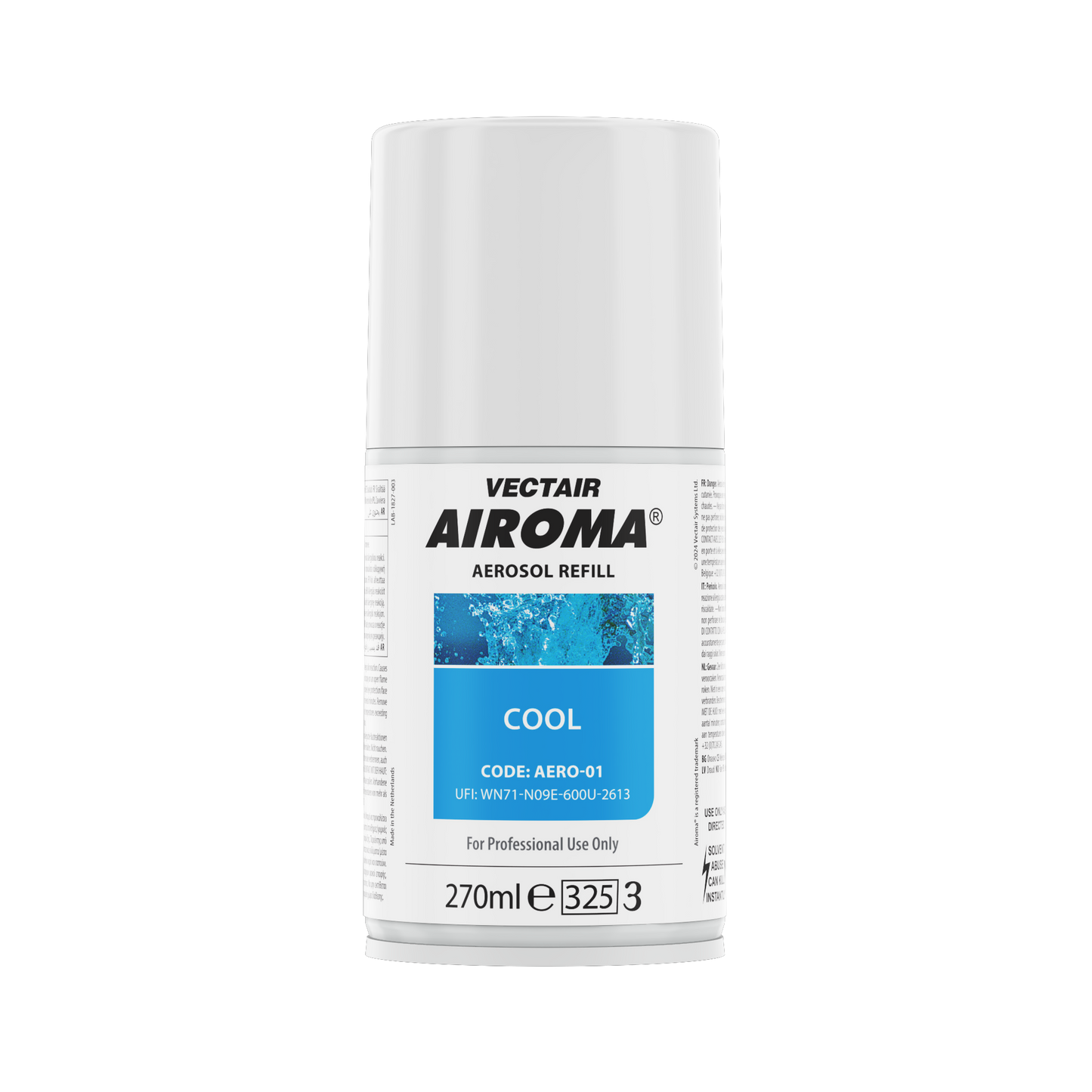 VECTAIR AIROMA COOL 12x270ML air freshener refill