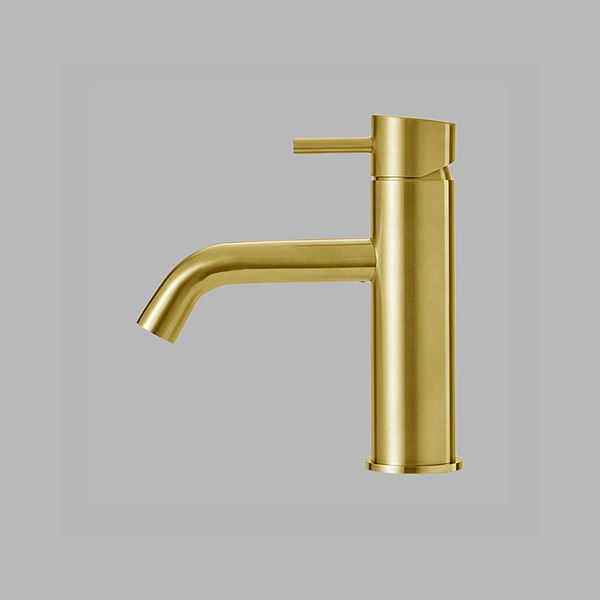DLINE QT1150MP3 single-lever mixer PVD brass