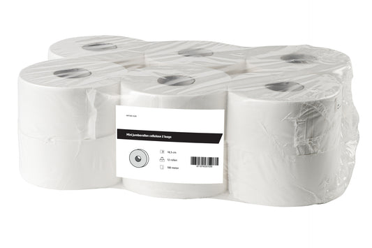 STARLIGHT 2120-FSC cellulose toiletpapier mini jumbo 12x180 meter 2 laags