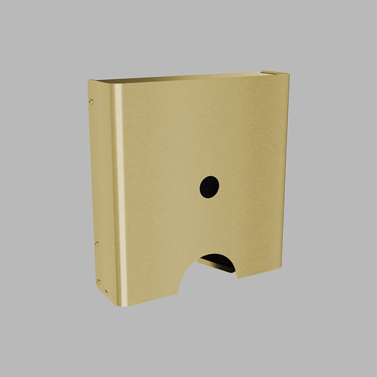 d line 147080P3004 open handdoekdispenser PVD messing