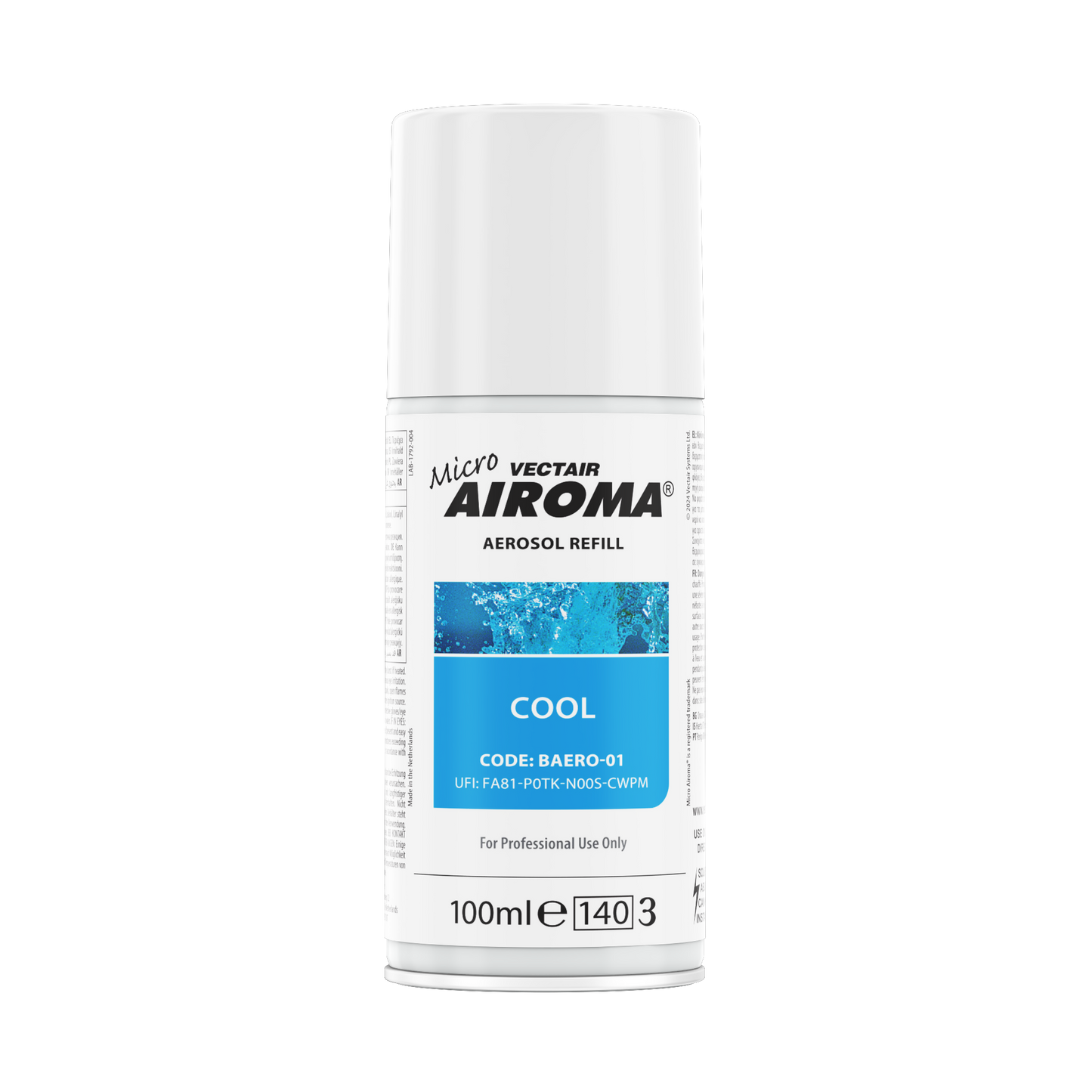 VECTAIR MICRO AIROMA COOL 12x100ML Air Freshener Refill