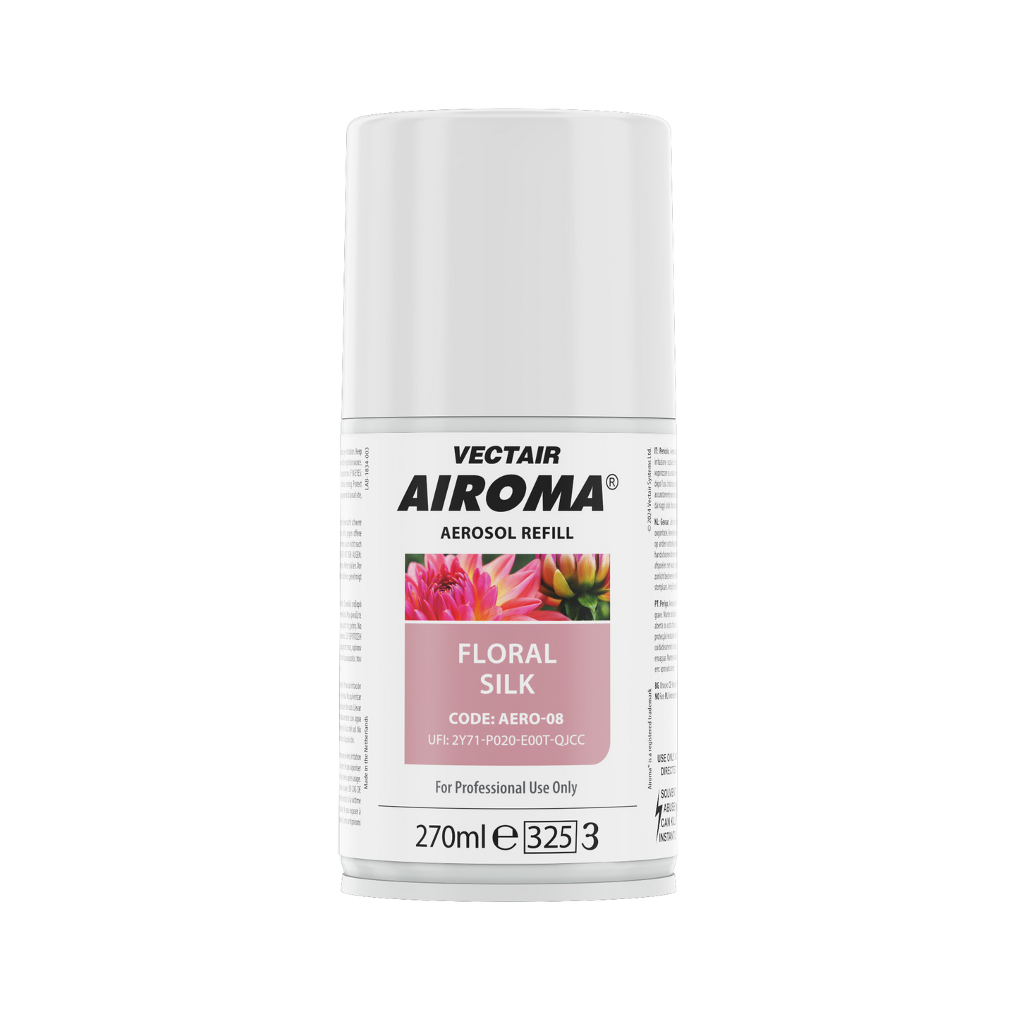 VECTAIR AIROMA FLORAL SILK 12x270ml