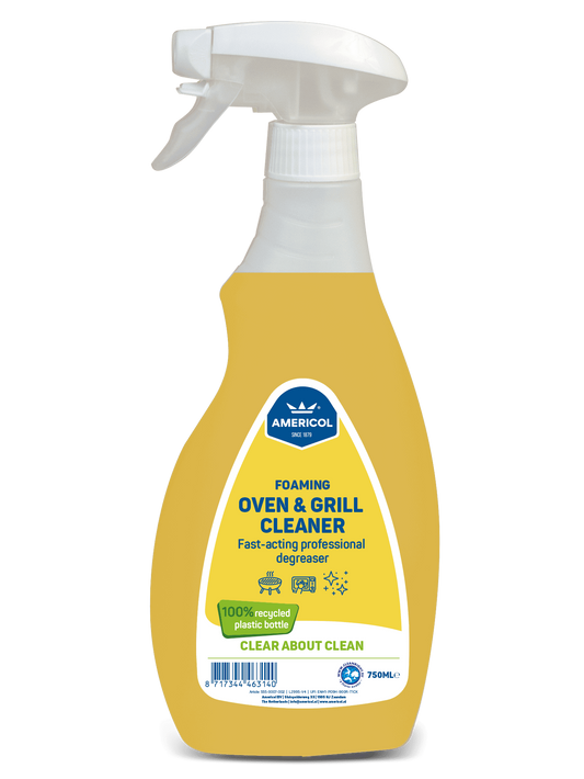 AMERICOL oven & grill cleaner spray bottle 1x750ml