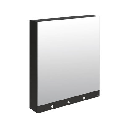 DELABIE 510204 4-in-1 mirrored cabinet 800 mm tap, soap dispenser and hand dryer