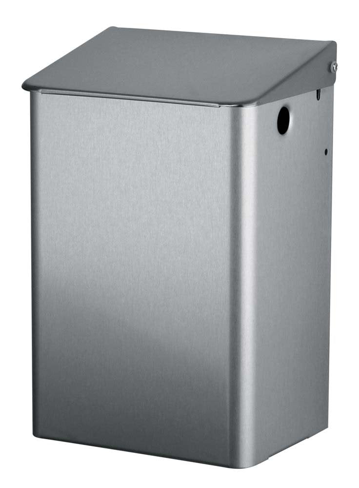 PL-line Stainless steel closed waste bin 6L