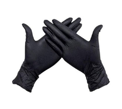 HYNEX 1 doosje a 100 stuks handschoen Nitril zwart maat M