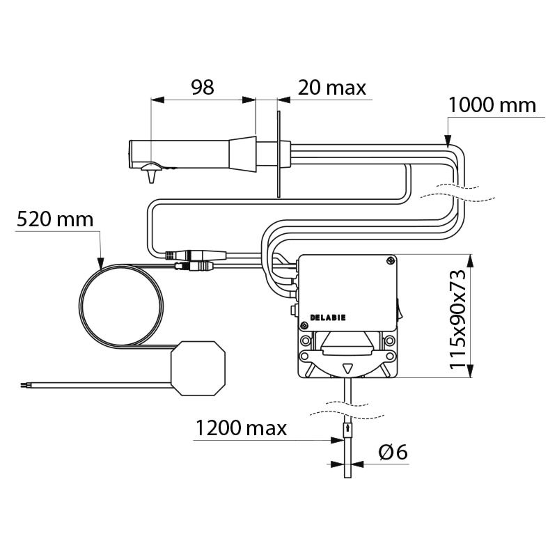 DELABIE 512151S